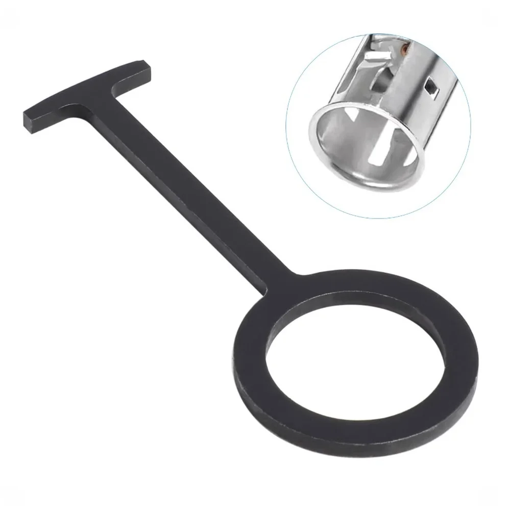 Carbon Steel Socket Removal Tool for A3 Applications Compatible with Standard Power Sockets 8.88 x 2.2 x 0.3 cm Black