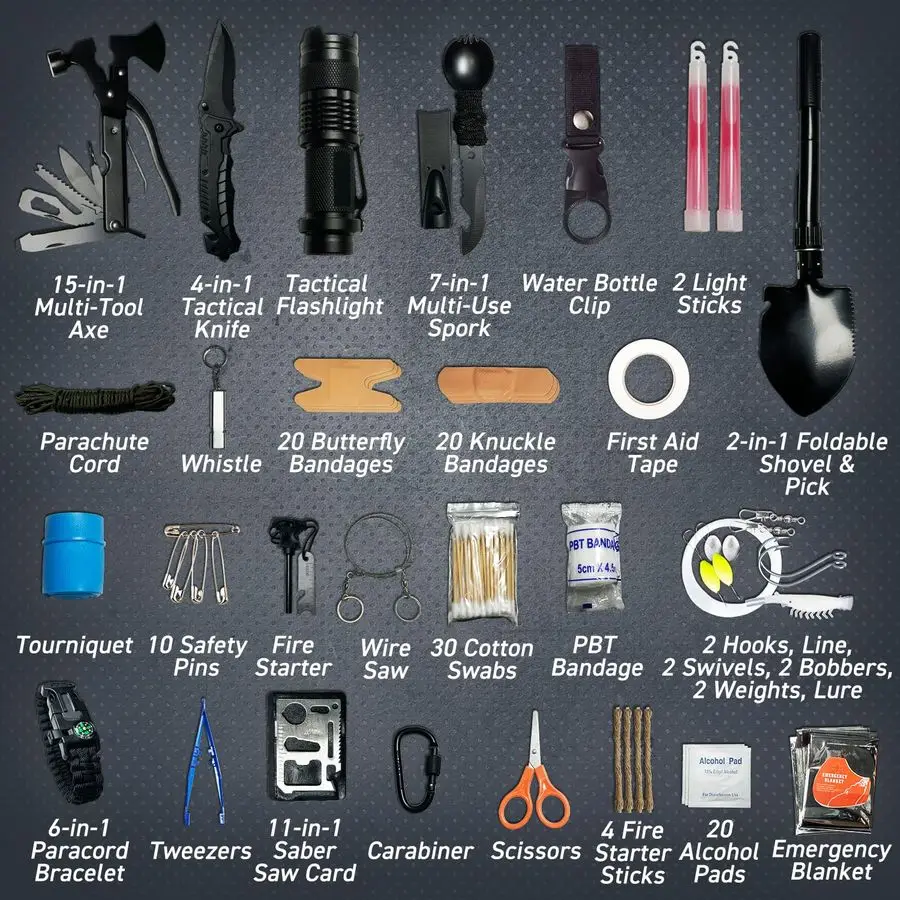 175-Piece Survival First Aid Kit 3