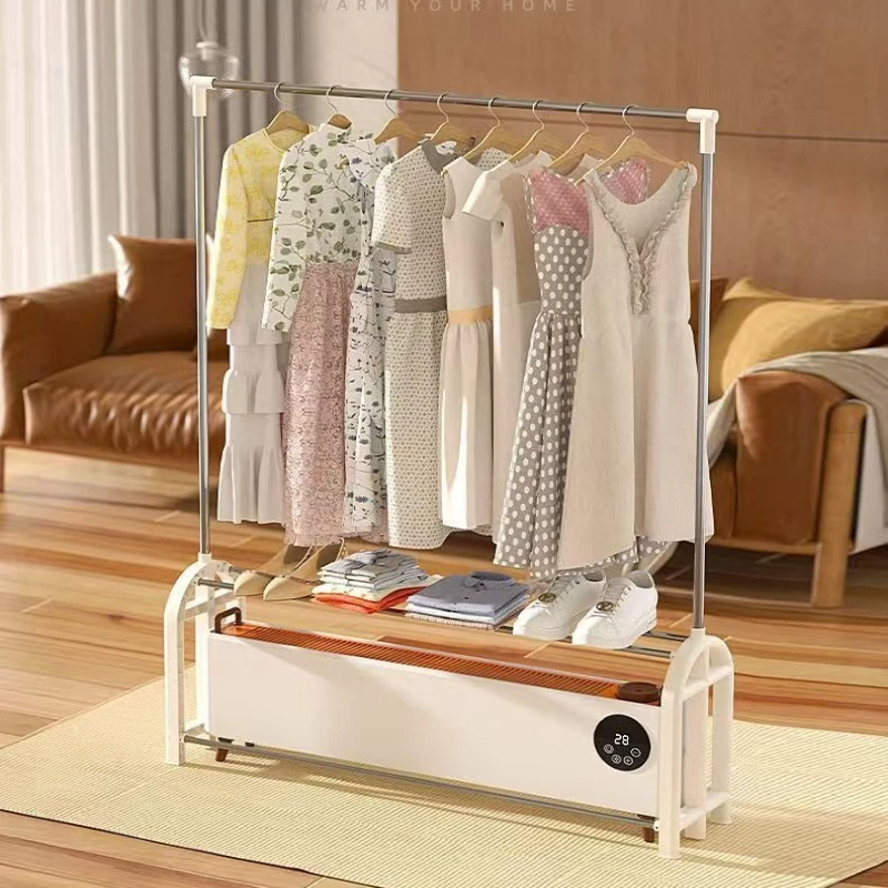 Grzejnik listwowy z grafenem, inteligentny elektryczny grzejnik z sterowaniem głosowym, szybkie nagrzewanie, moc 2200W, timer, oszczędność energii