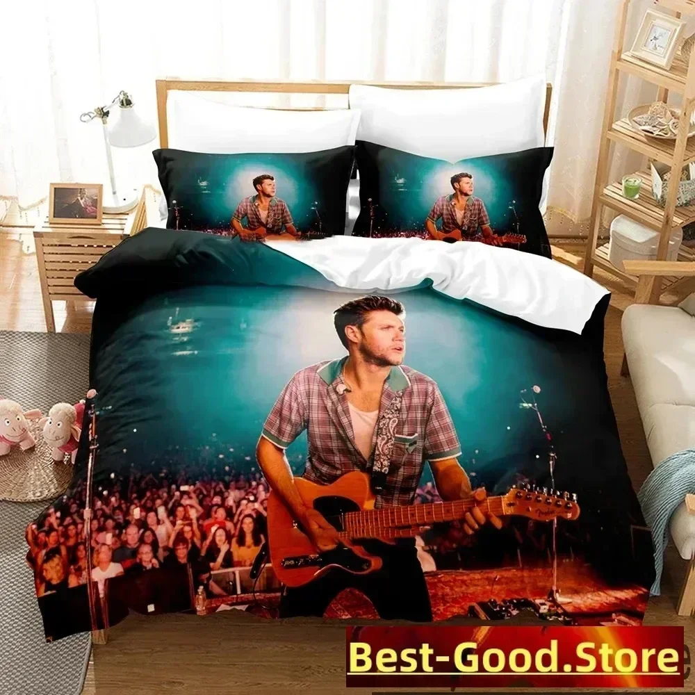 3D Print Niall Horan Bedding Set Boys Girls Twin Queen King Size Duvet Cover Pillowcase Bed boys Adult Home Textileextile