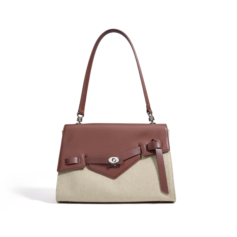 

2025 New Women Casual Fashionable Square Shoulder Bag Niche Design Female Versatile Irregular Flip Postman Shoulder Bags Purses
