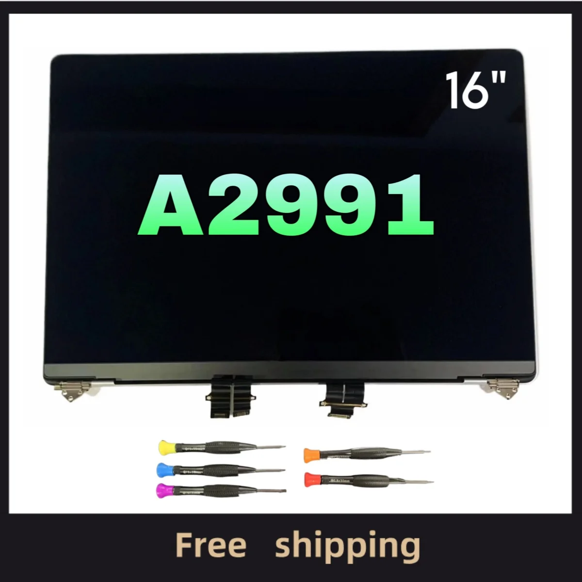 

2023 Year Black Gray Silver LCD Replacement For Macbook Pro M3 Max 16" A2991 LCD Screen Assembly EMC 8408