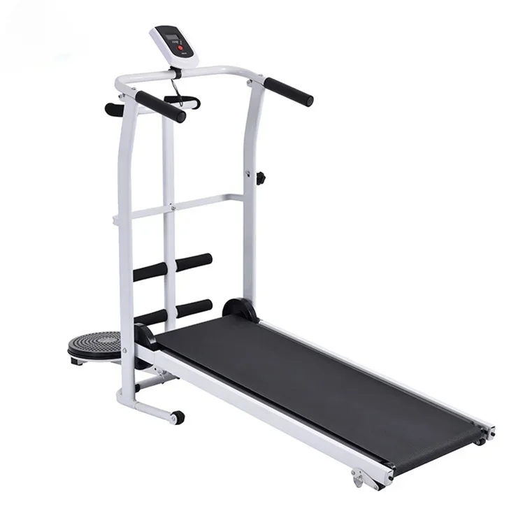 Foldable Mechanical Treadmill Electricity Home Gym Indoor Portable Folding Mechanical Fitness Walking Treadmill