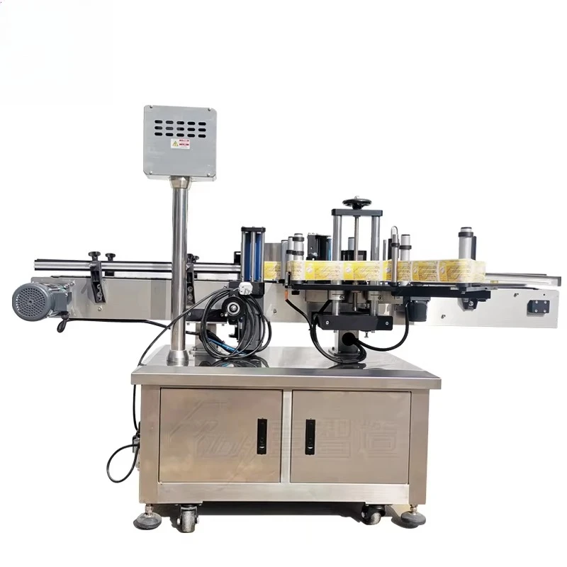 Fully Automatic Glass And Can Round Bottle Labeling Machine 220V Factory Direct Sales