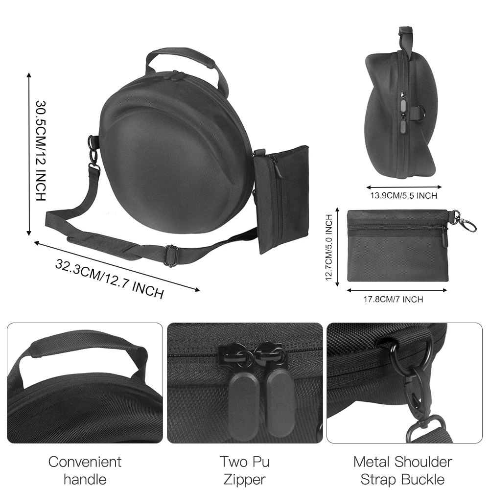 

EVA Carrying Case Shockproof Travel Carry Bag Waterproof Hardshell Case Anti-scratch for Harman Kardon Onyx Studio 8/7 Speakers