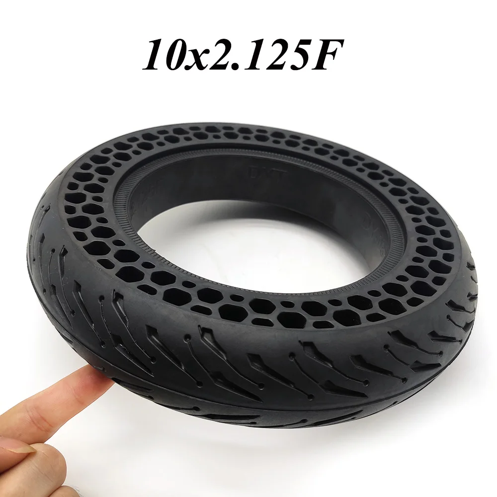 

10 Inch 10x2.125 Solid Tyre 10*2.125F Honeycomb Puncture Proof Wheel Tire for Smart Electric Balancing Scooter Parts