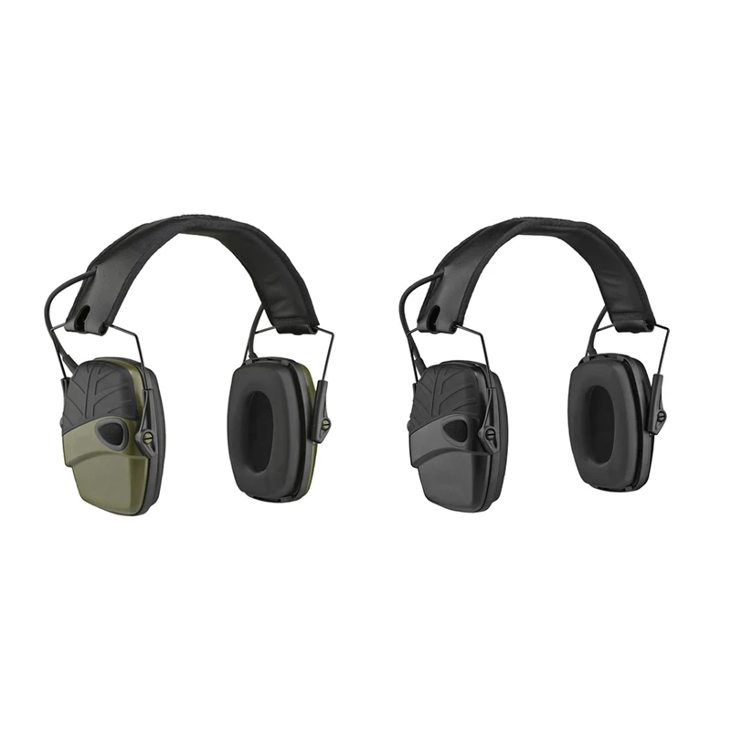 임팩트 청력 헤드폰, 전자 귀마개, 야외 스포츠 소음 차단 헤드폰