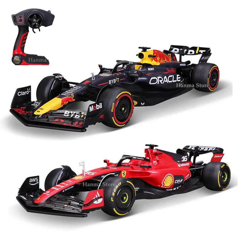 New Product Maisto 1:10 Formula Racing Rc Car Maisto Tech R/C Red Bull Rb19 Ferrari Sf23 F1 Alloy Miniature Rc Car Toys Kid Gift