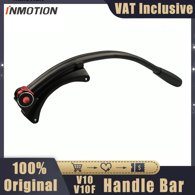 Original Handle Bar For Inmotion V10 V10F Unicycle Self Balance Scooter Portable Trolley Pulling Handlebar Push Rod Parts