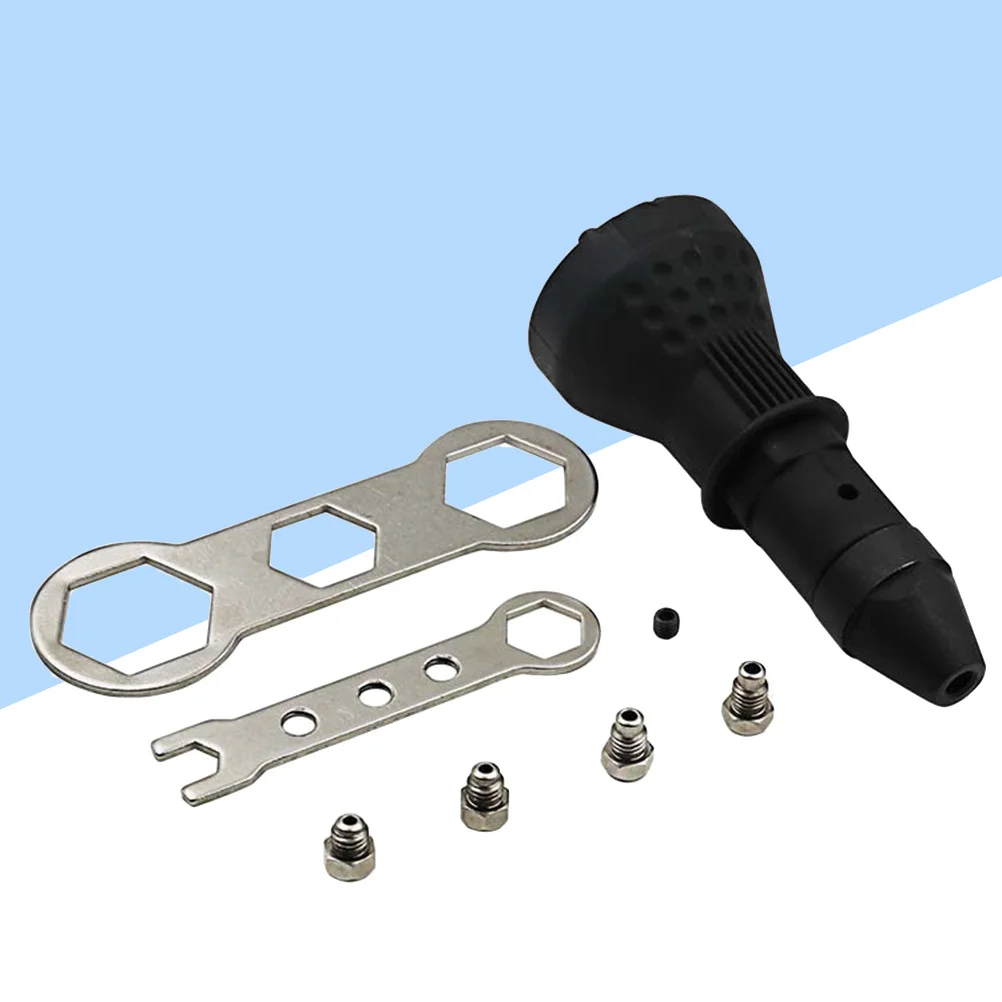 

Electric Rivet Nut Adaptor For Cordless Drill 0.86” 1.1” 1.26” Nozzle 1000 15N.M Torque Riveting Tool Drill Rivet