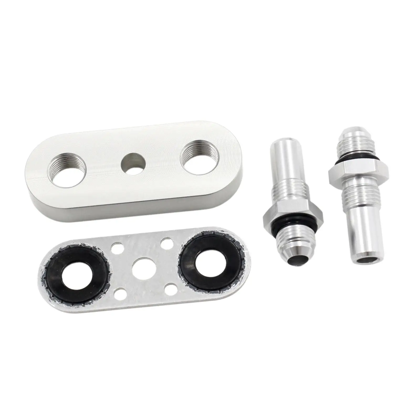 

Адаптерная пластина линии охладителя, сальник из алюминиевого сплава, фитинги 6AN, разъем для замены трансмиссии автомобиля