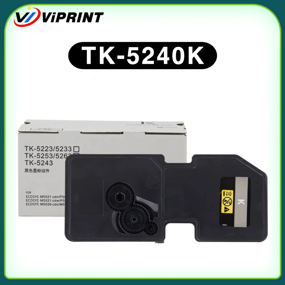 

1PC New TK-5240 TK 5240 CMYK Color Toner Cartridge for Kyocera ECOSYS P5026cdw P5026cdn M5526cdw 5026 5526 MFP Laser Printer