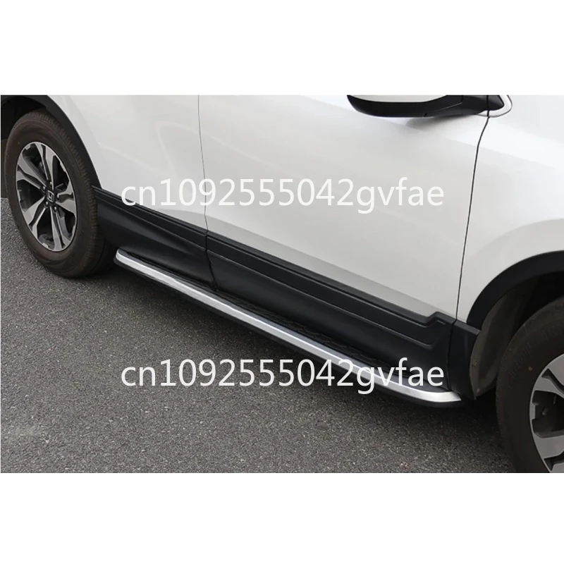 Side Steps Crv Cheaper Aluminum Alloy And PP Plastic Car Accessories Side Steps Pedal For 2017 2018 2019 2020 2021 HONDA CRV