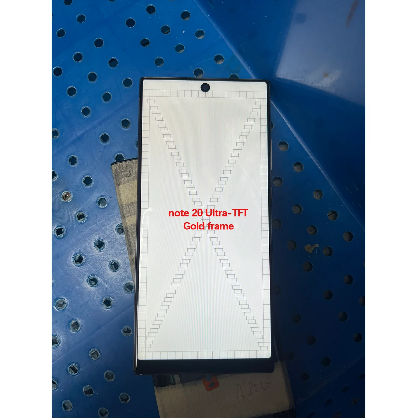 AAA+ Defect Dot Amoled LCD For Samsung Note20 Ultra LCD Touch glass Full for front screen N985 N986F N986B Display Touch Digitiz
