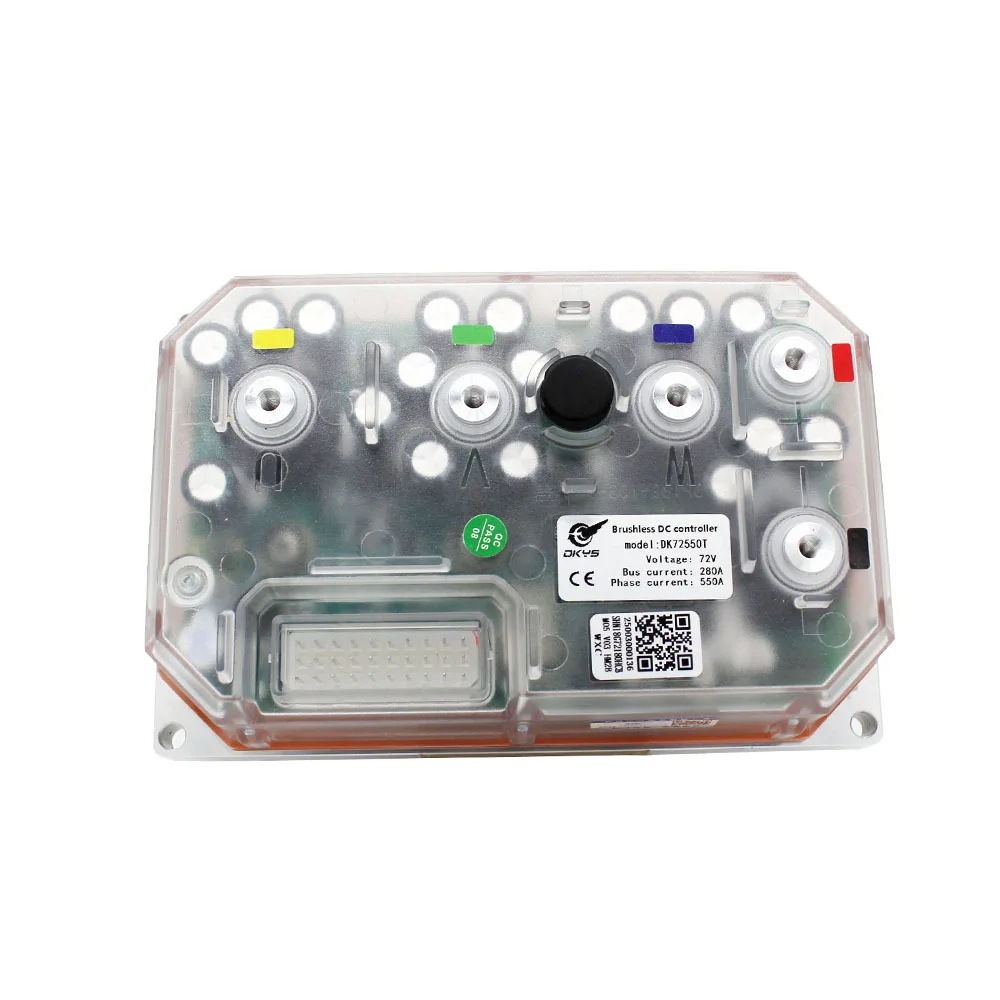 파드라이버 브랜드 DK72350 고품질 1500W/2000W 사인파 BLDC 모터 컨트롤러 알루미늄 투명 전기 오토바이