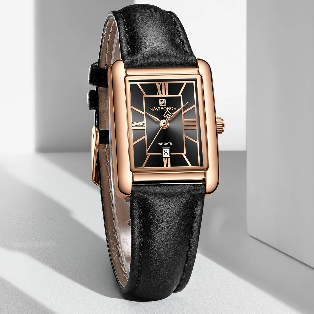 NAVIFORCE Women's Elegant Rect - Jewels On Watches review and price