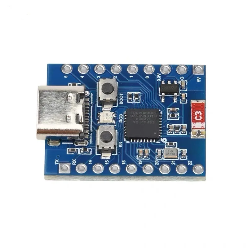 ESP32-C6-TINY Mini development board ESP32-C6FH4 WIFI Bluetooth module Type C interface
