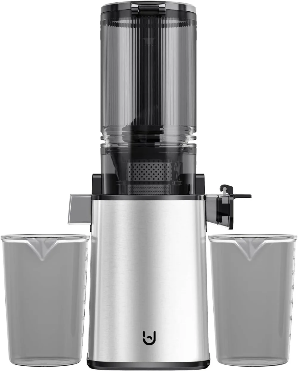 

Masticating Juicer 350W Slow Cold Press Juicer with 4.8" Feed Chute Easy To Clean