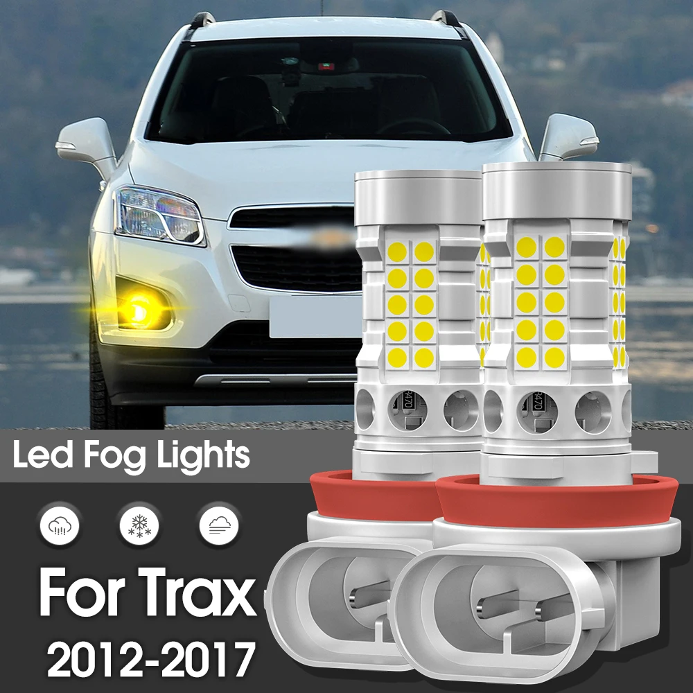 

Светодиодные противотуманные фары Canbus, 2 шт., аксессуары для Chevrolet Trax 2012-2017 2013 2014 2015 2016