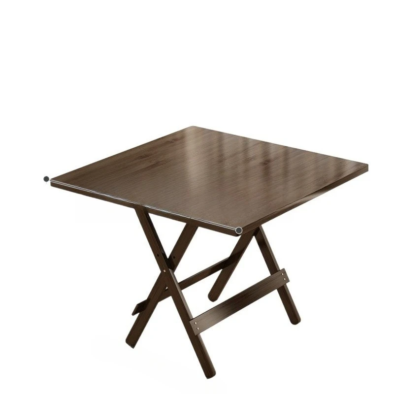 

Balcony small table folding dining table household small apartment small bamboo chess square