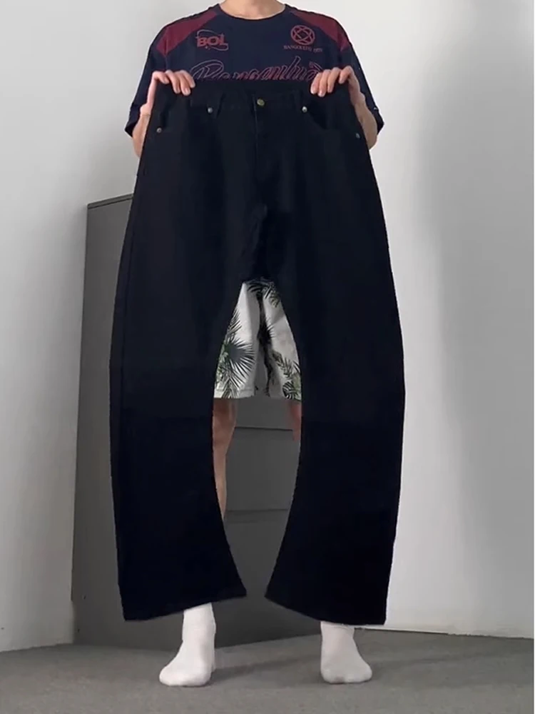 

Cleanfit узкие прямые джинсы с высокой талией, мужские джинсы Faion High Street, носимые джинсовые длинные брюки из смеси хлопка и полиэстера