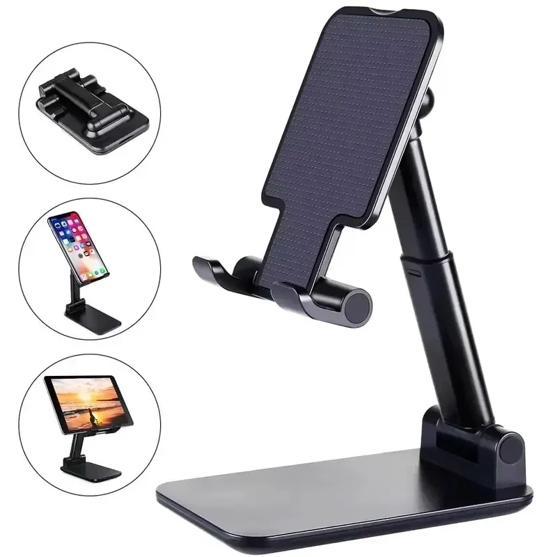 Desk Mobile Phone Holder Stand For iPhone iPad Xiaomi Adjustable Desktop Tablet Holder Universal Table Cell Phone Stand