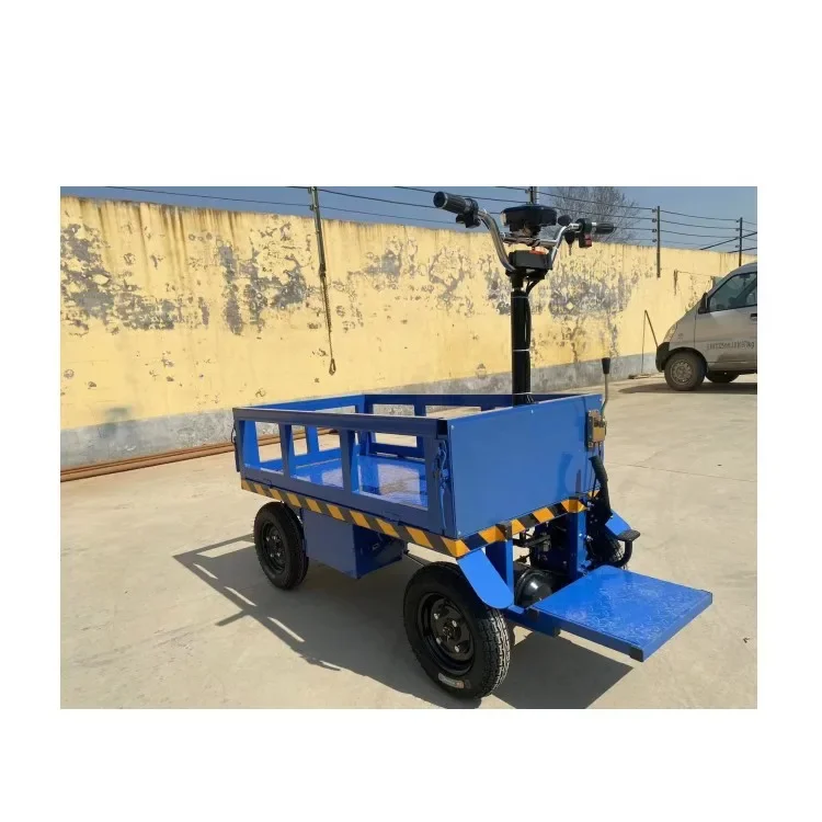 Electric warehouse trolley platform Electric transporter Electric tricycle 4-wheel car Van