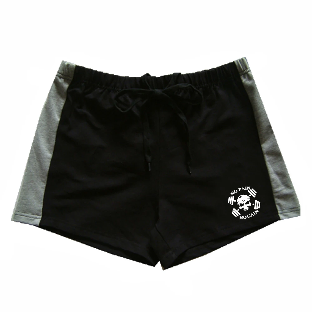 Pantalones cortos informales para hombre, Shorts de secado rápido para correr, Fitness, entrenamiento de baloncesto, holgados, de algodón, novedad