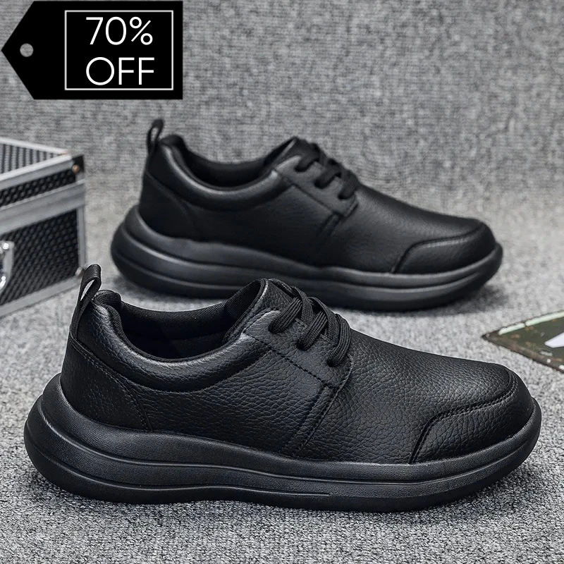 

Men's Casual Leather Shoes 2026 Cross-Border Business Leisure Loafers Soft Bottom Outdoor Anti-Slip Sports Shoes Large Size