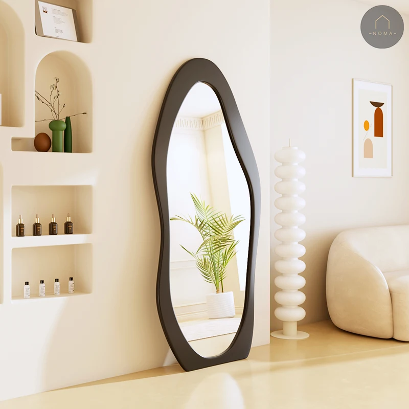 Luxury Irregular Decorative Mirrors Length Standing Aesthetic Cute Decorative Mirrors Circle Espejos Decorativos Wall Decor