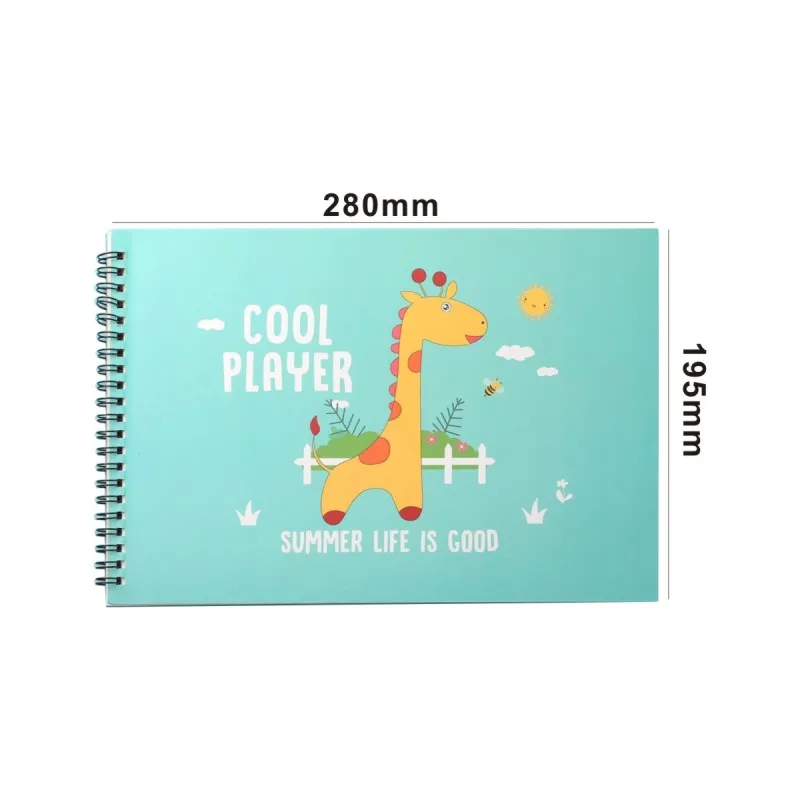 Children's Blank Graffiti Thickened Special Paper, Picture Art Sketch Book, Cartoon Stationery