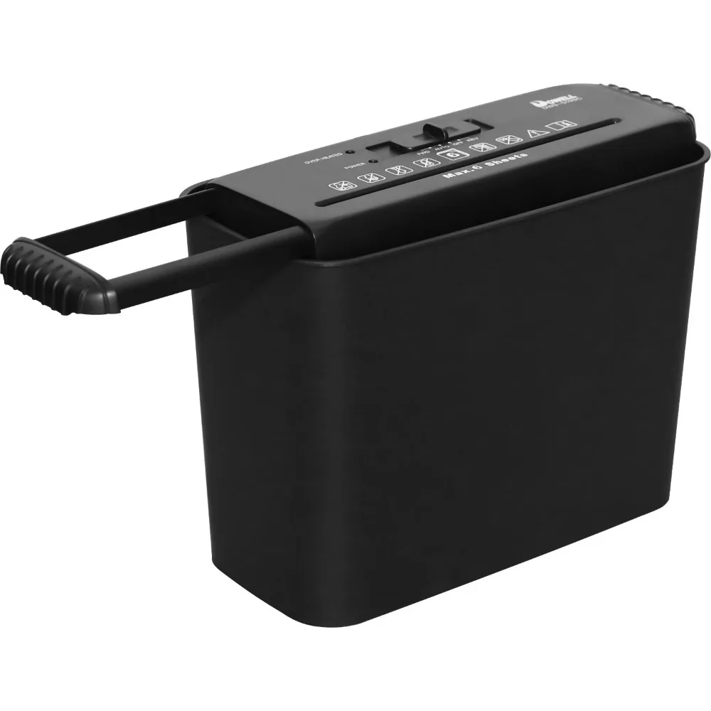 New Arrival Strip Cut Paper Shredder 6 Sheets Shred Paper  6mm Strip Cut Home and Office Paper Shredder Machine