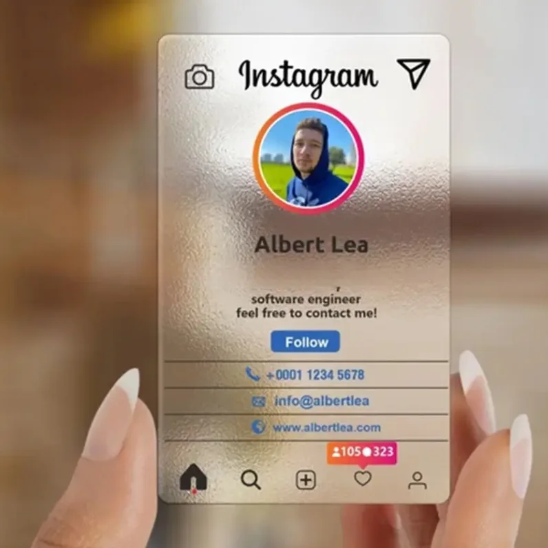 200 個カスタマイズされたユニークな高級透明プラスチック PVC 名刺印刷サービスロゴ会員カード付き