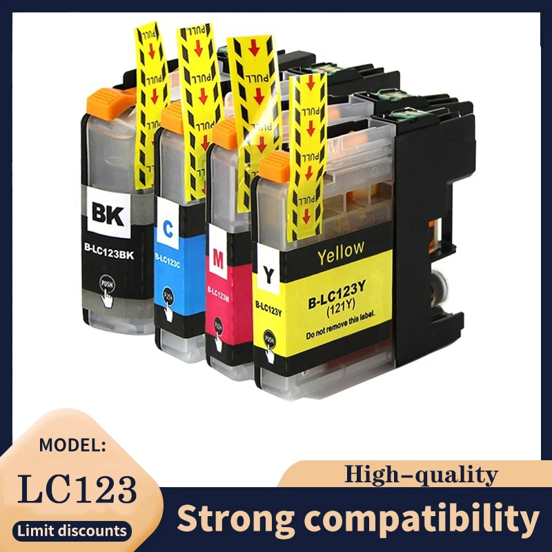 

LC121 LC123 XL LC121XL Compatible ink cartridges for Brother LC123 For MFC J4410DW J4510DW J870DW DCP J4110DW J132W J152W J552DW