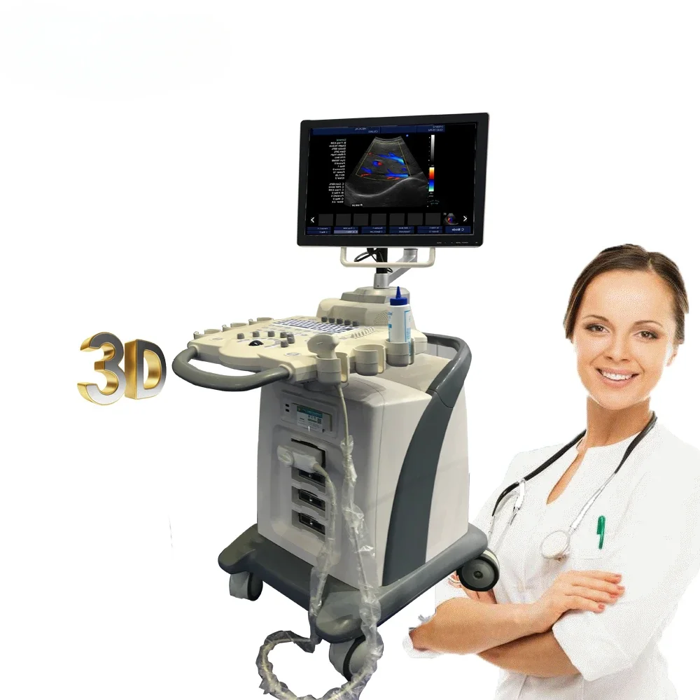 High end image quality the best professional OB GYN ultrasound  color doppler 3D ultrasound machine price