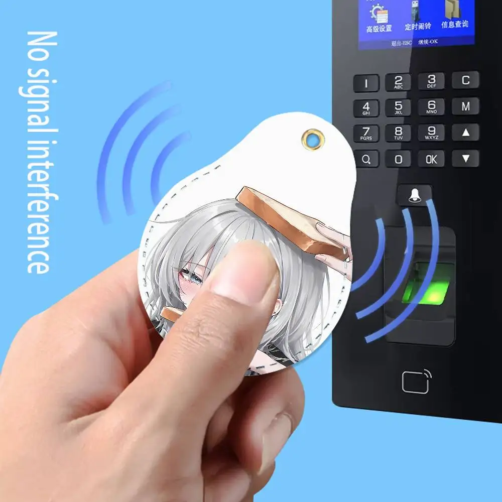 H-Haimiya Mio Senpai Magnetic keychain case For Apple Airtags, also suitable for Pandora Tag dog tracker/locator devices