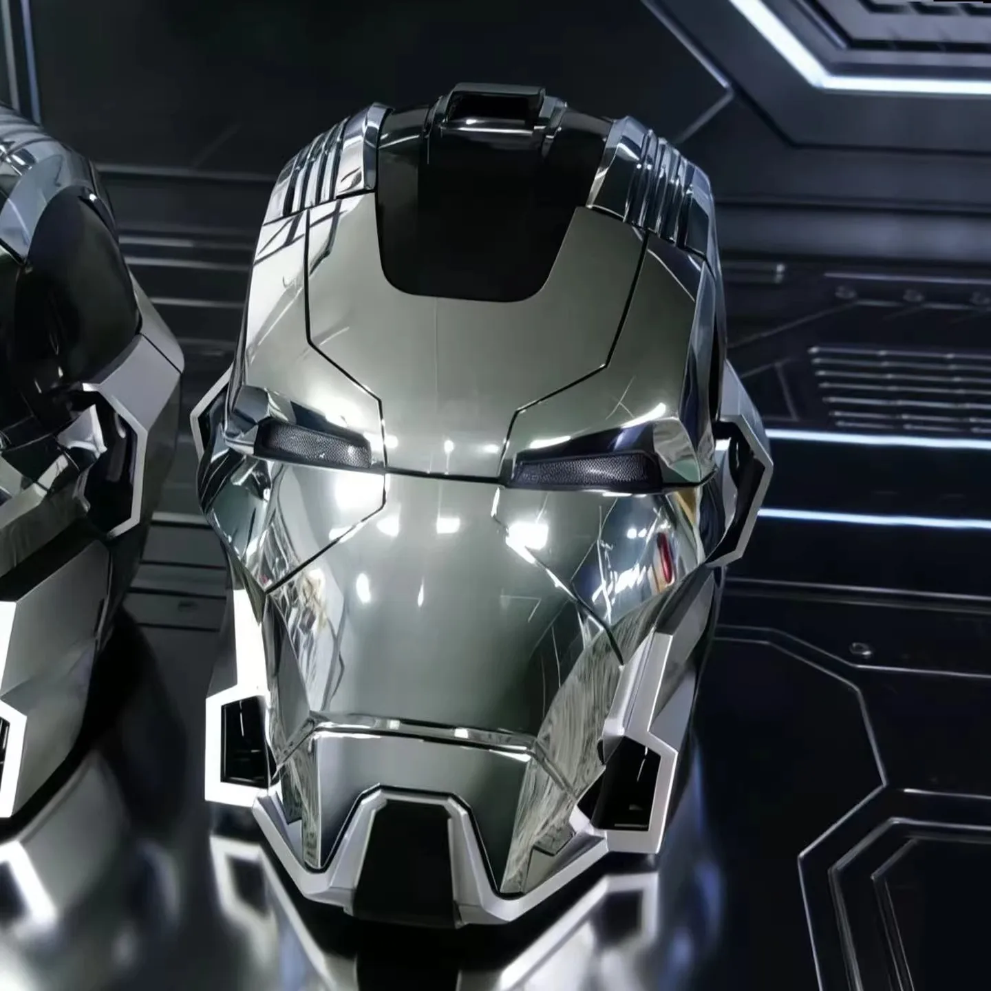

Шлем Железного Человека Mk17 для косплея, электрический шлем Mk5 с функцией открывания/закрывания, голосовым управлением глазами, модель для детей и взрослых, подарок
