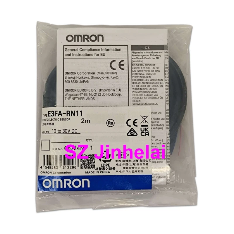 Authentic Original Omron 2M Photoelectric Switch Sensor Switches NPN E3FA-RN11 E3FA-VN11 E3RA-RP11