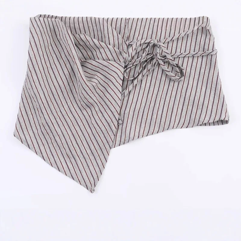 ZEMOREXMZ nova moda feminina europeia e americana casual camisa listrada com alça dupla 2025 top