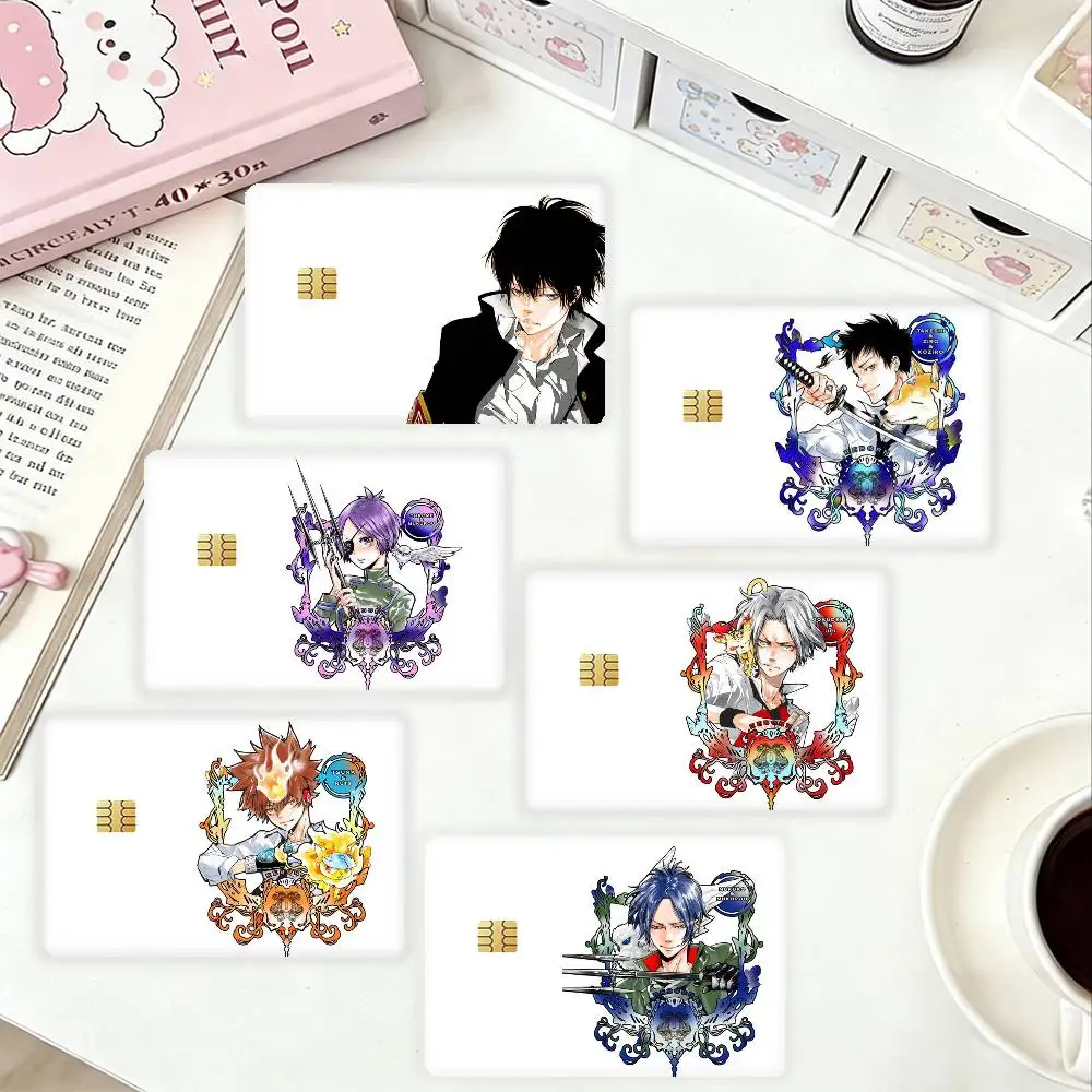 

Hitman Reborn Classic 2000s Anime HD Waterproof Card Skins Protective Stickers for Credit Bank Game Cards