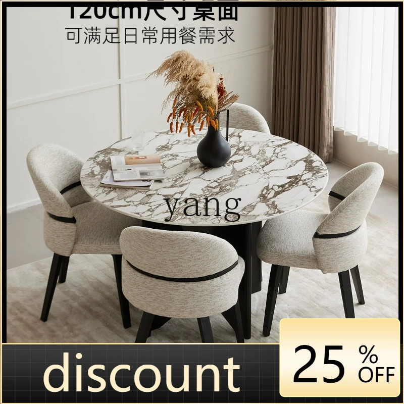 

LH Modern Small Apartment Restaurant Household Table Premium Slate Dining Table