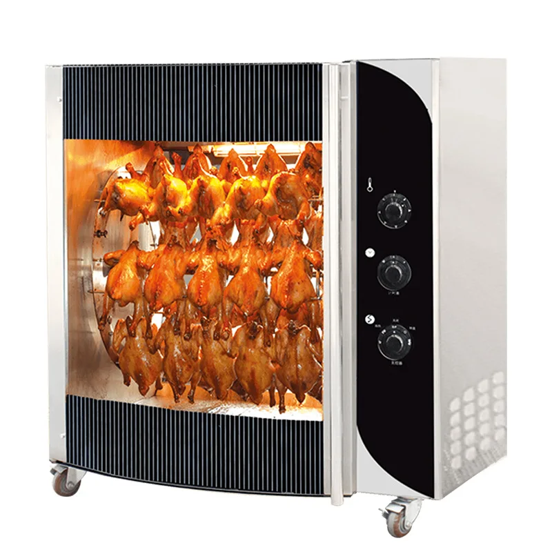 SR7-PTM manual double door roast chicken stove, special roast chicken equipment for supermarket kitchens