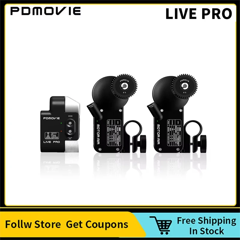 PDMOVIE LIVE PRO Wire Follow Focus Control System For Micro SLR/ SLR Camera Cine Cinema Lens Remote Control