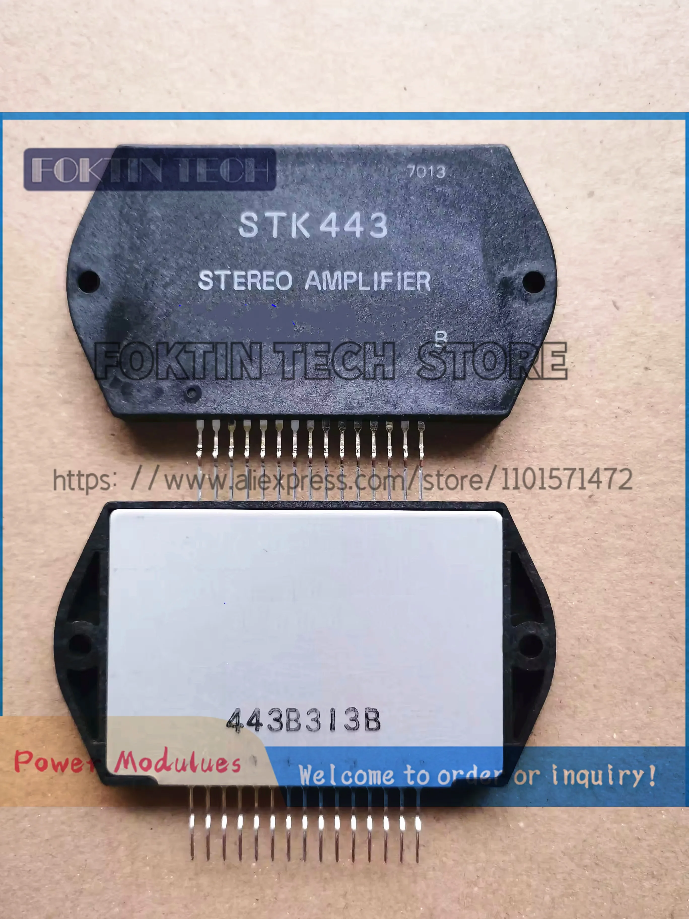 Picture 3: 2pcs/lot New  STK443 STK441 Power Driver Module