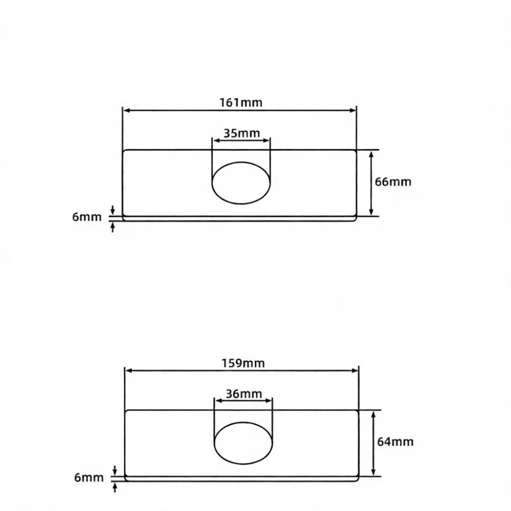 For Zhuyi Stainless Steel Faucet Hole Cover Plate Kitchen Bathroom Sink Escutcheon Deck Replacement Modern Hardware Parts