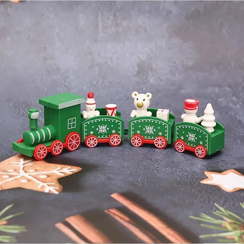 2024 Christmas Train Ornament New Year Gift Christmas Decoration For Home Navidad Xmas Decor Merry Christmas Natal Noel