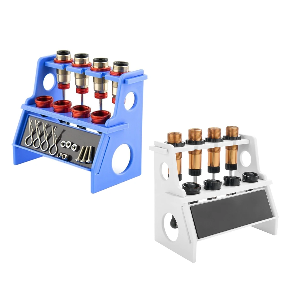 Magnetic Shock Absorber Oil‑filling Stand Tool, 1PCS Damper Pits Add Oil Holder 36218 For Kyosho RC Model Car Upgrade Parts