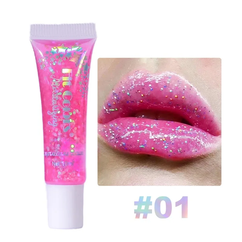 ลิปออยล์เปลี่ยนสี 6 เฉดสี ประกายมุก ฉ่ำวาว สูตรเพิ่มความชุ่มชื้นและอวบอิ่ม รุ่นคริสต์มาส สำหรับงานปาร์ตี้ช่วงเทศกาล