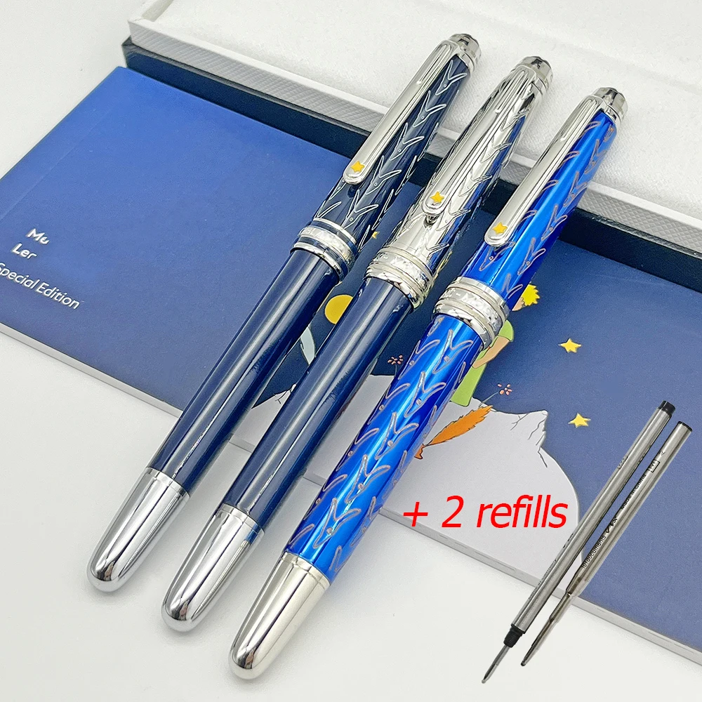 

Special Edition Little Prince Rollerball Pen MB 163 Ballpoint with 2 refills Fountain Writing Office Supplies With Serial Number