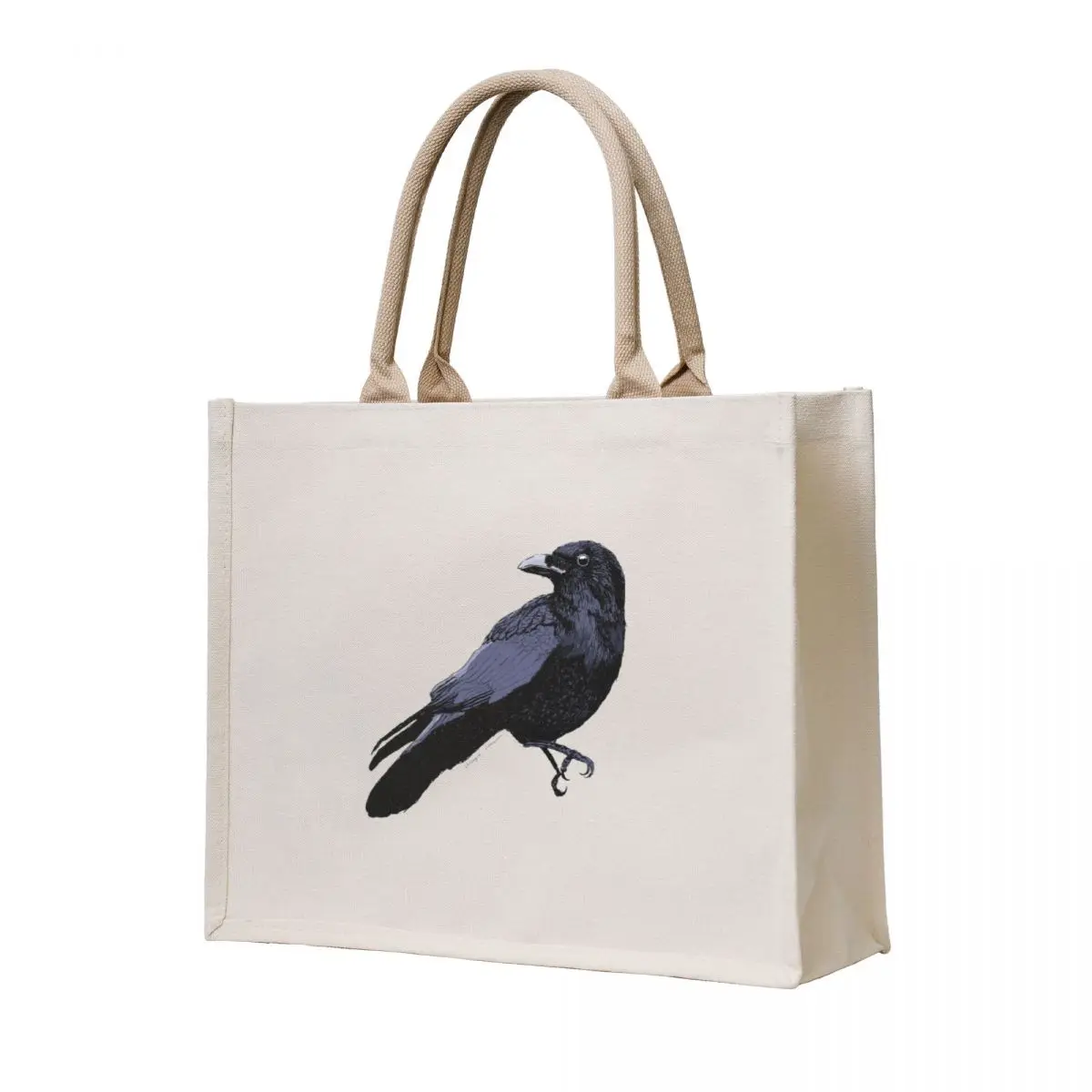 

Inktober Crow Tote Bag Women's handbag Lady bags hand bags